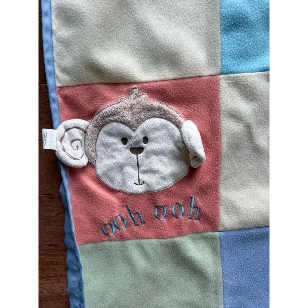 NoJo Playful Pals 3D plush Playmat Blanket large 40 x 50